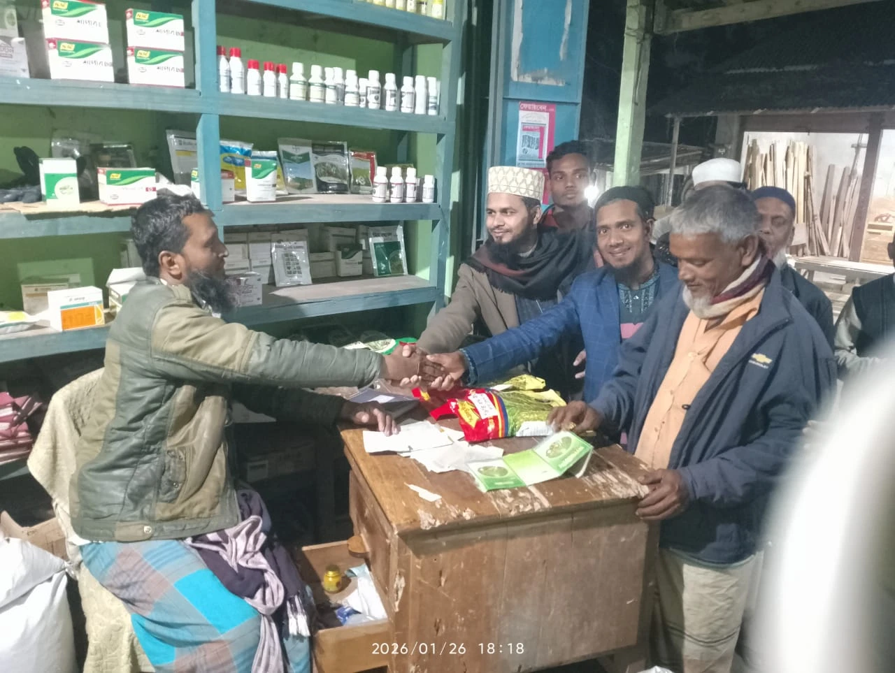 দাঁড়িপাল্লা প্রতীকের পক্ষে আদিতমারীতে জামায়াতের তৃণমূল গণসংযোগ