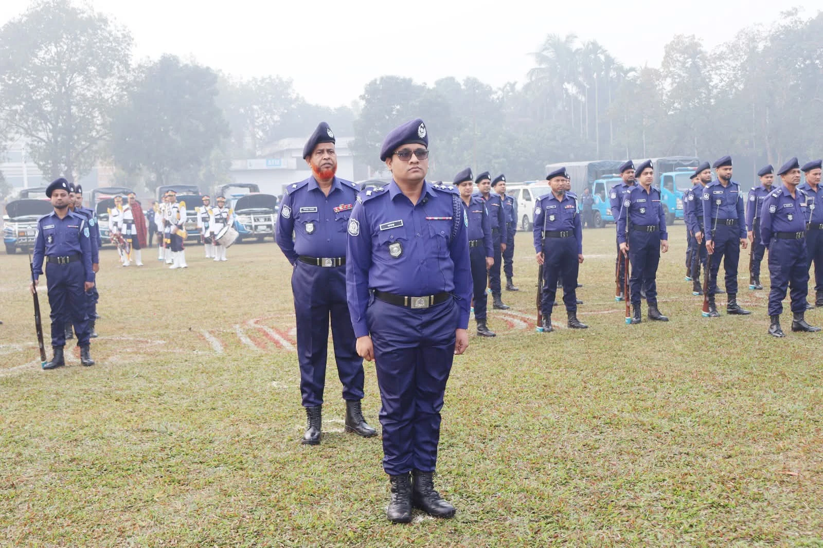 লালমনিরহাট জেলা পুলিশের মাস্টার প্যারেড অনুষ্ঠিত